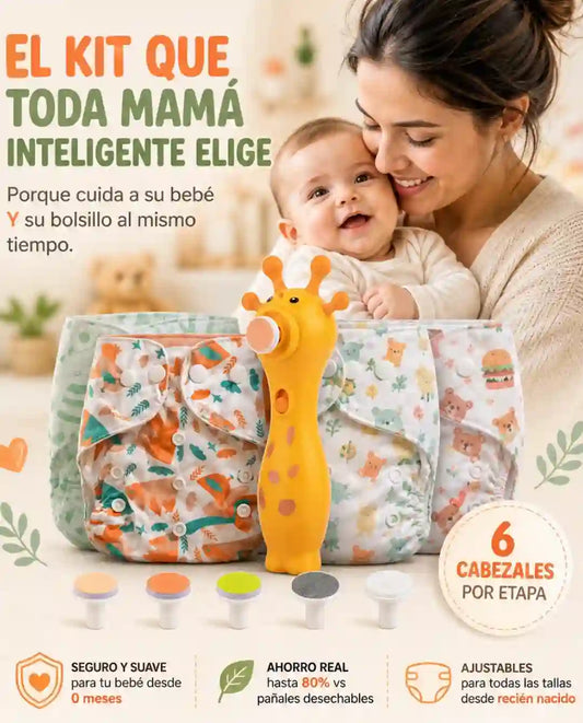 Kit Pañales Reutilizables de 0 - 24 meses