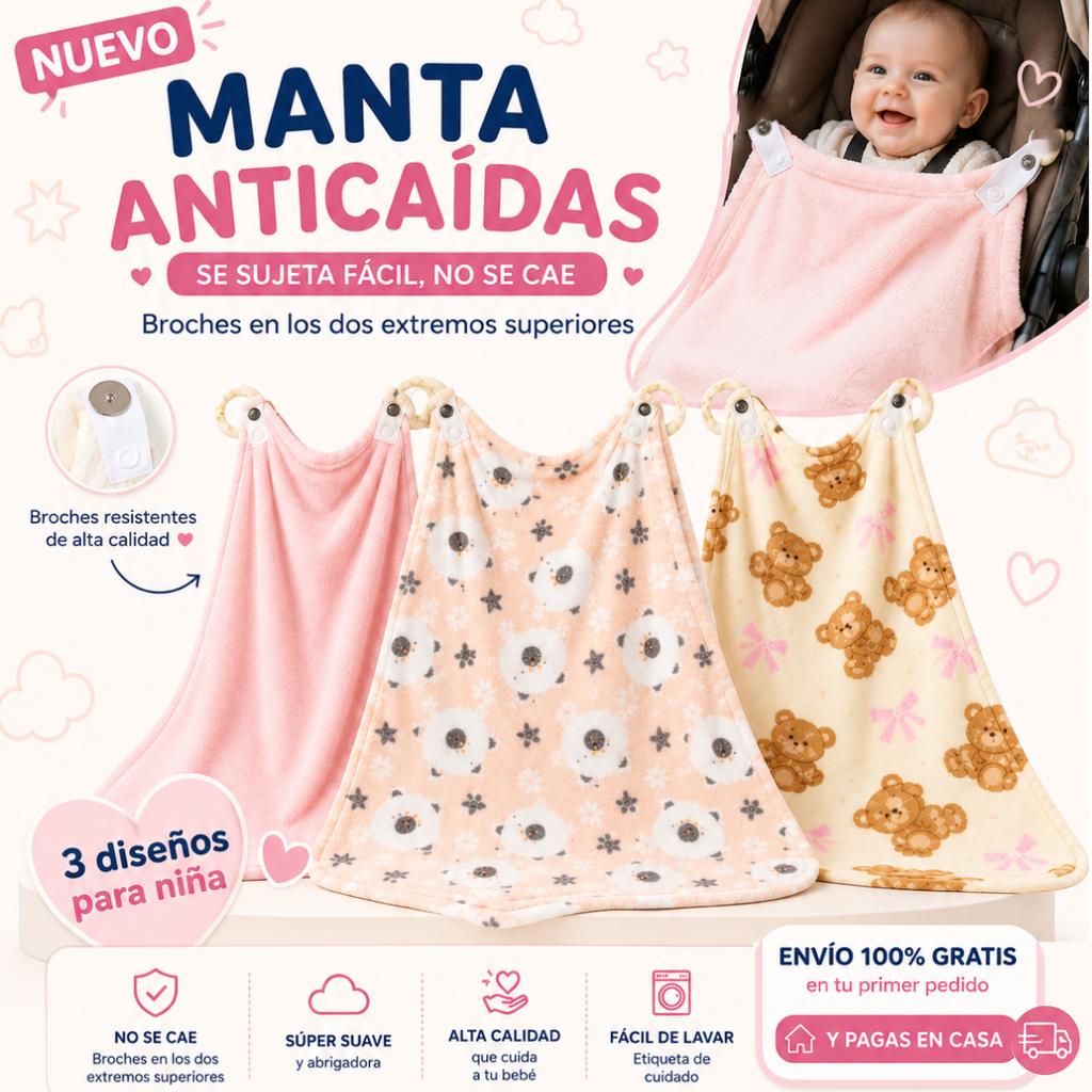 Set 3 Mantas ANTI-CAIDAS