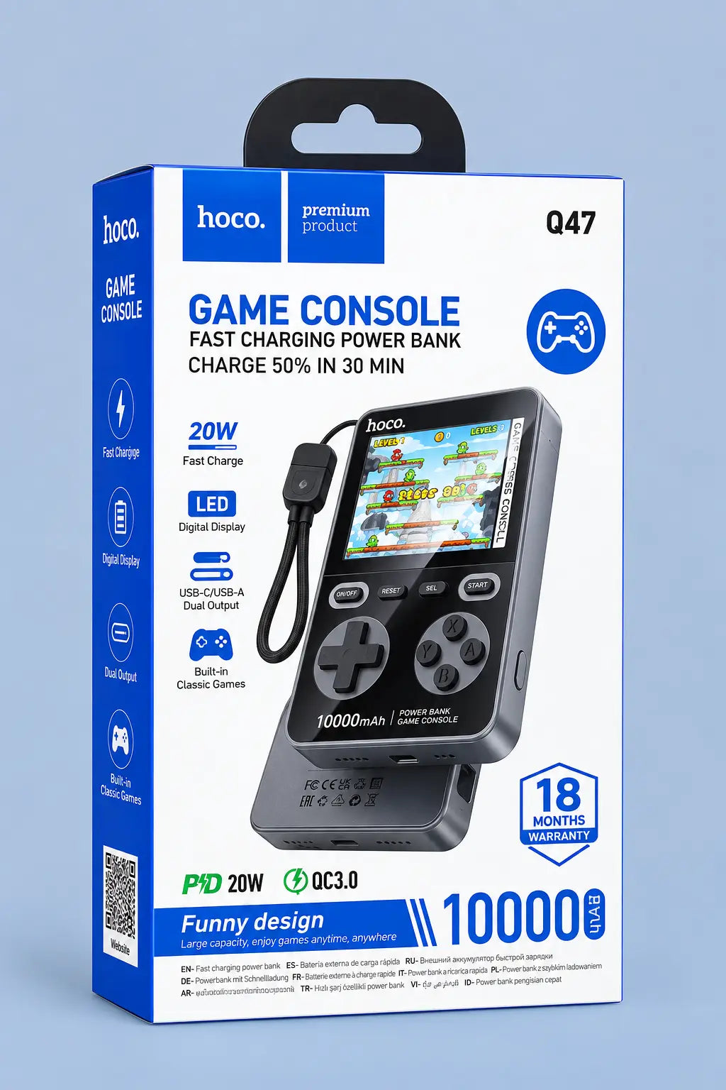 POWER BANK 10000 mah - Consola juegos retro
