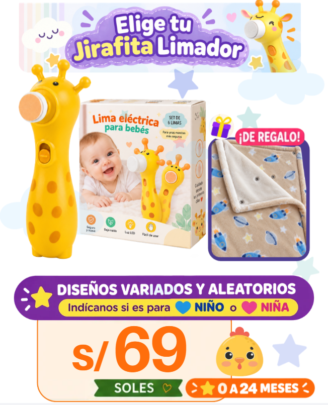 Limador de uñas electrica para bebes