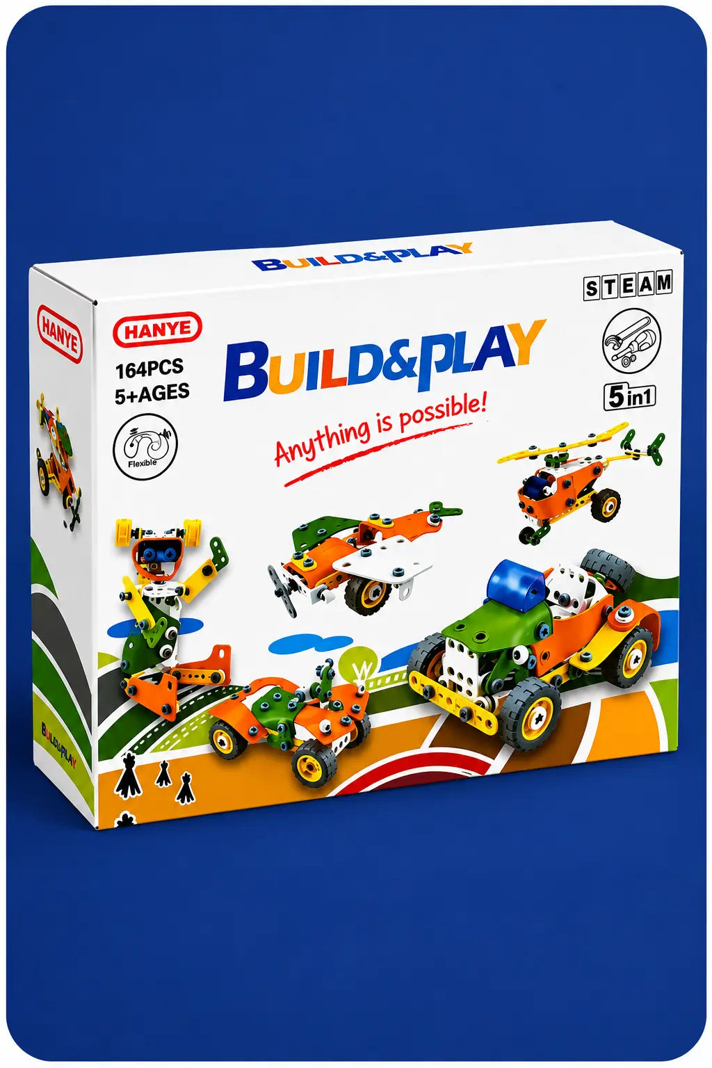 Juego Flexible Constructor 5 en 1