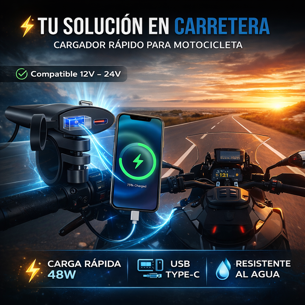 Carga Ultra Rápida 48W