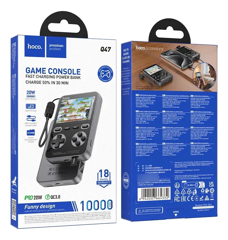 POWER BANK 10000 mah - Consola juegos retro