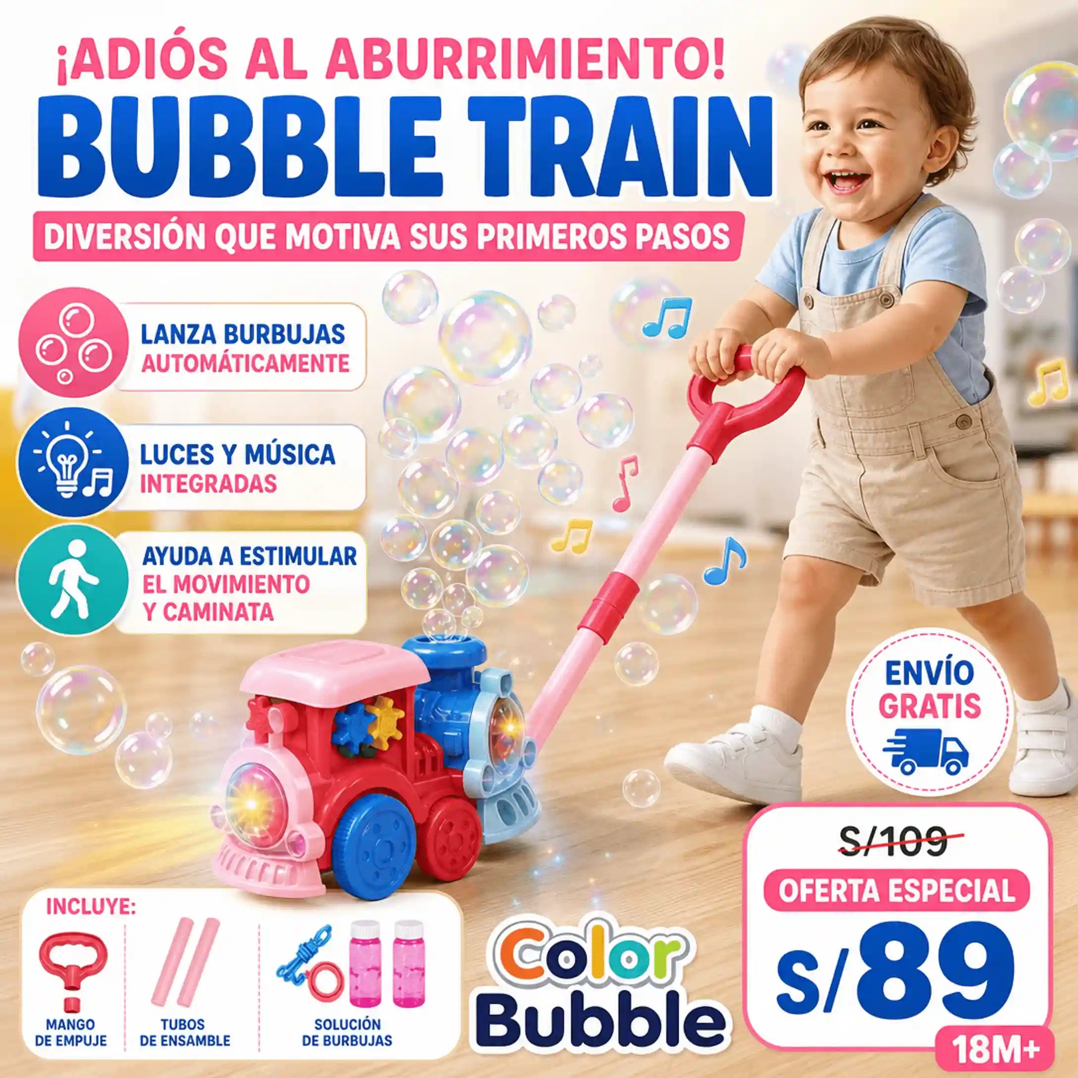 Tren Burbujero Didáctico